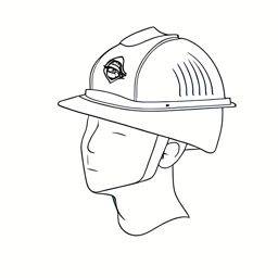 classic firefighter helmet