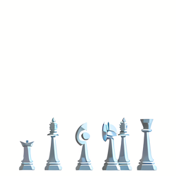 hand-carved soapstone chess set
