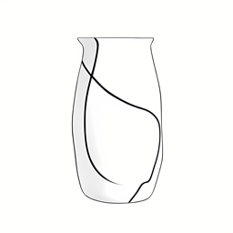 hand-painted porcelain vase